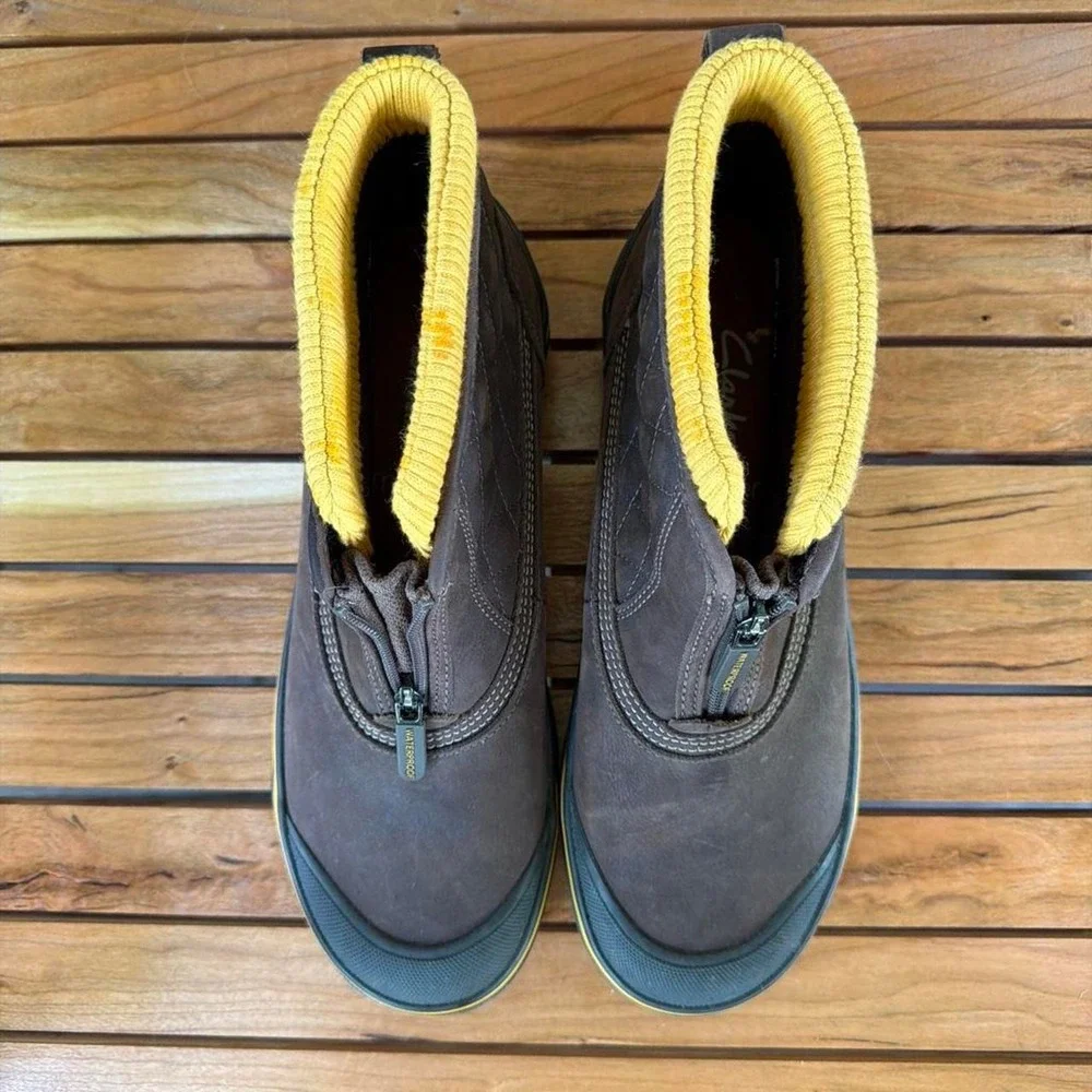 Clarks Outdoor Muckers Waterproof Leather Ankle Duck Boots - Women's 8.5M Brown